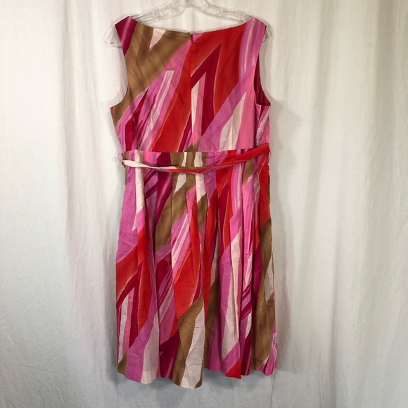 Dressbarn Midi Sleeveless Dress Sz 16 - Picture 2 of 10